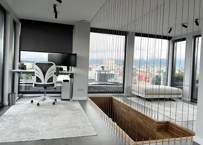 شقة 360 Stunning View 2 Floors Penthouse 3bd 2ba