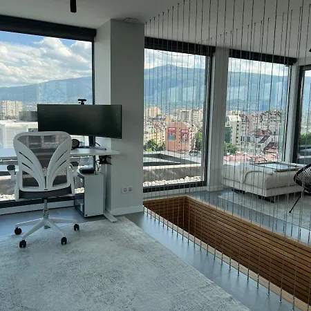 360 Stunning View 2 Floors Penthouse 3bd 2ba Διαμέρισμα Σόφια