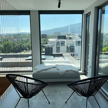 360 Stunning View 2 Floors Penthouse 3bd 2ba * Szófia