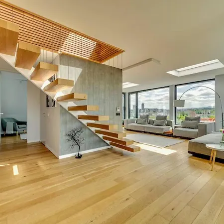 360 Stunning View 2 Floors Penthouse 3bd 2ba Sofia